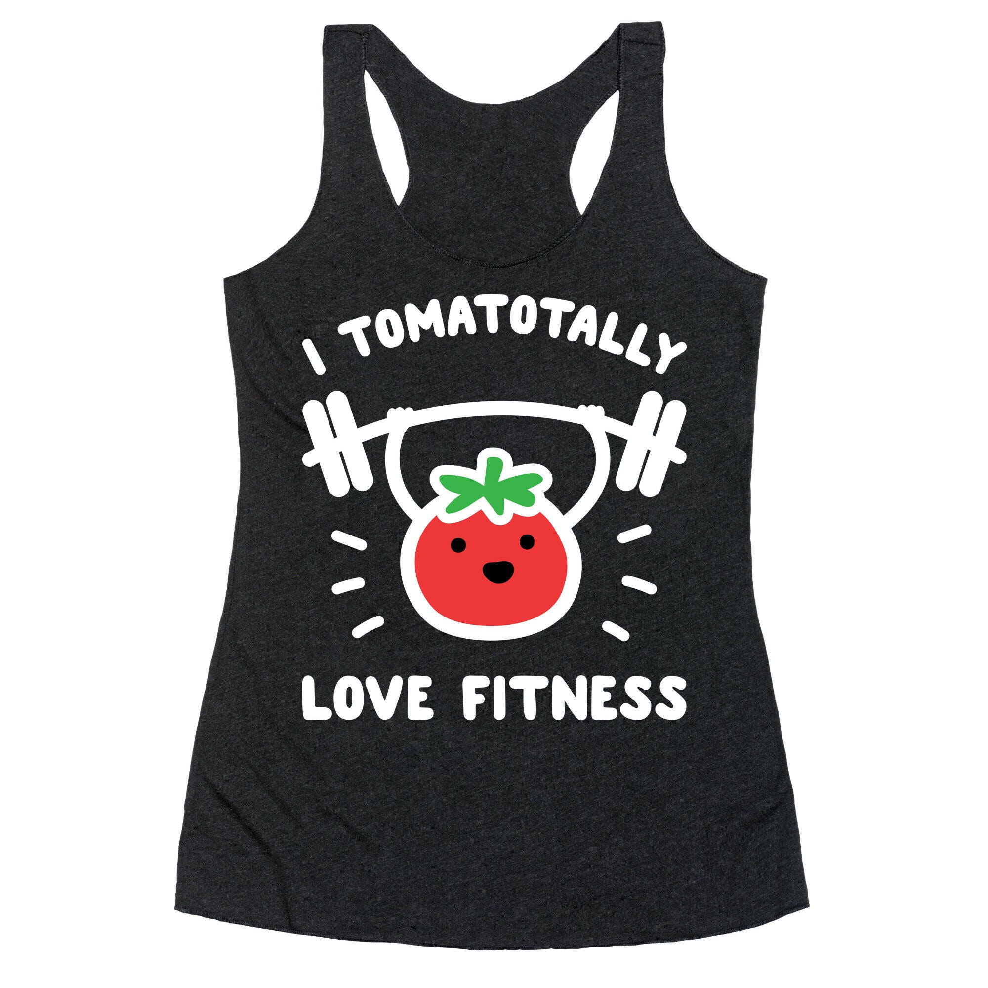 I Tomatotally Love Fitness Racerback Tank